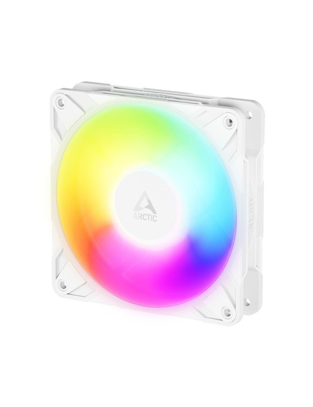 Ventilador Arctic P12 Pro Reverse A-RGB/ 12cm/ Blanco