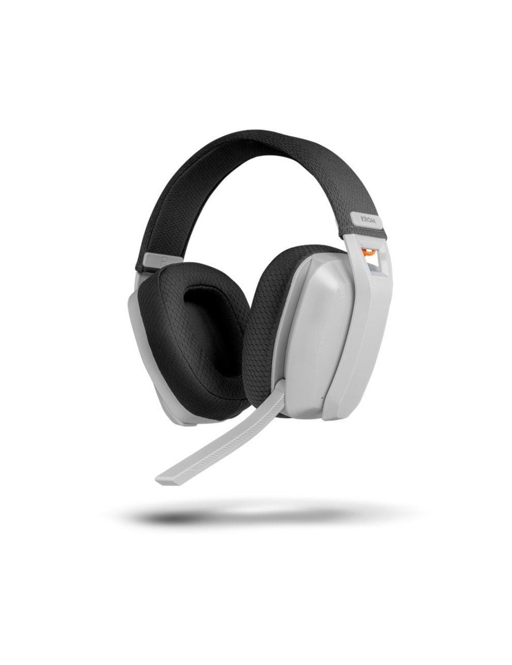 Auriculares Gaming Inalámbricos con Micrófono Krom Kanji/ Bluetooth/ USB 2.0/ Blancos