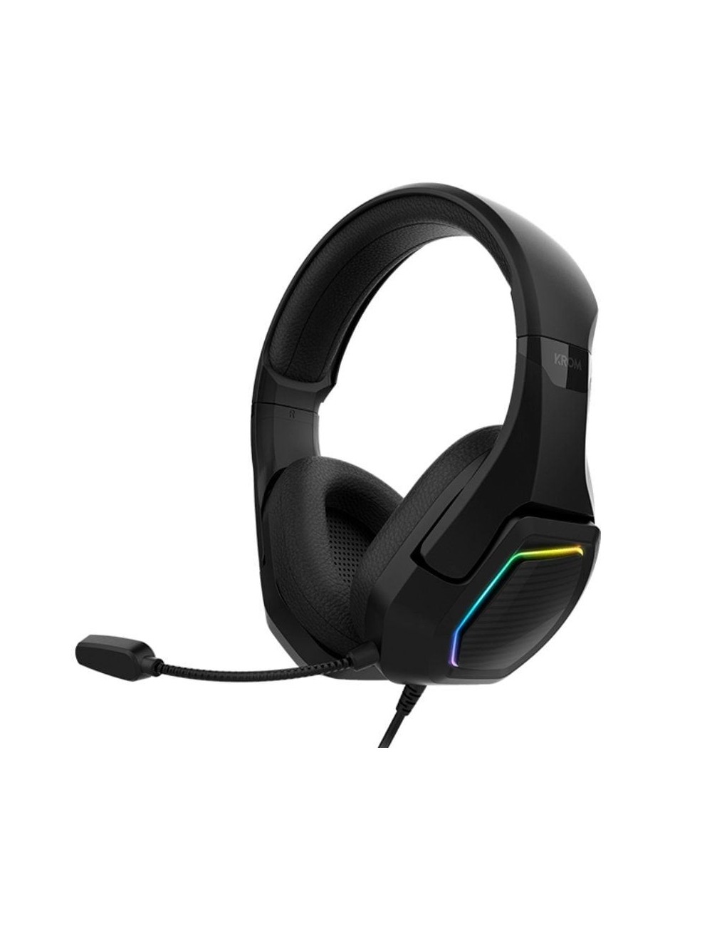 Auriculares Gaming con Micrófono Krom Kopa 7.1/ USB 2.0/ Negros
