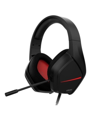 Auriculares Gaming con Micrófono Krom Kopa Move/ Jack 3.5/ Negros