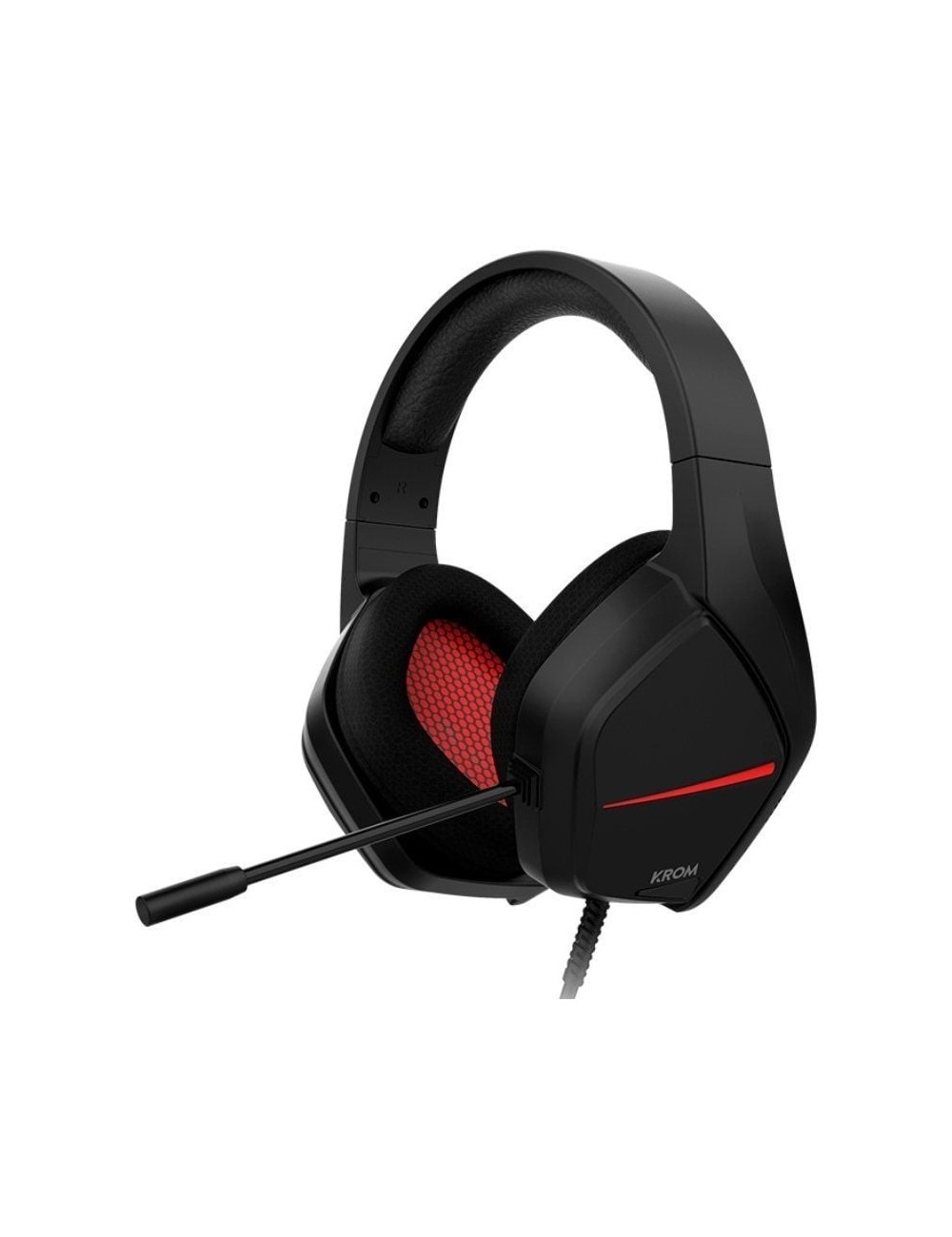 Auriculares Gaming con Micrófono Krom Kopa Move/ Jack 3.5/ Negros