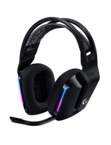 Auriculares Gaming Inalámbricos con Micrófono Logitech G733/ Negros