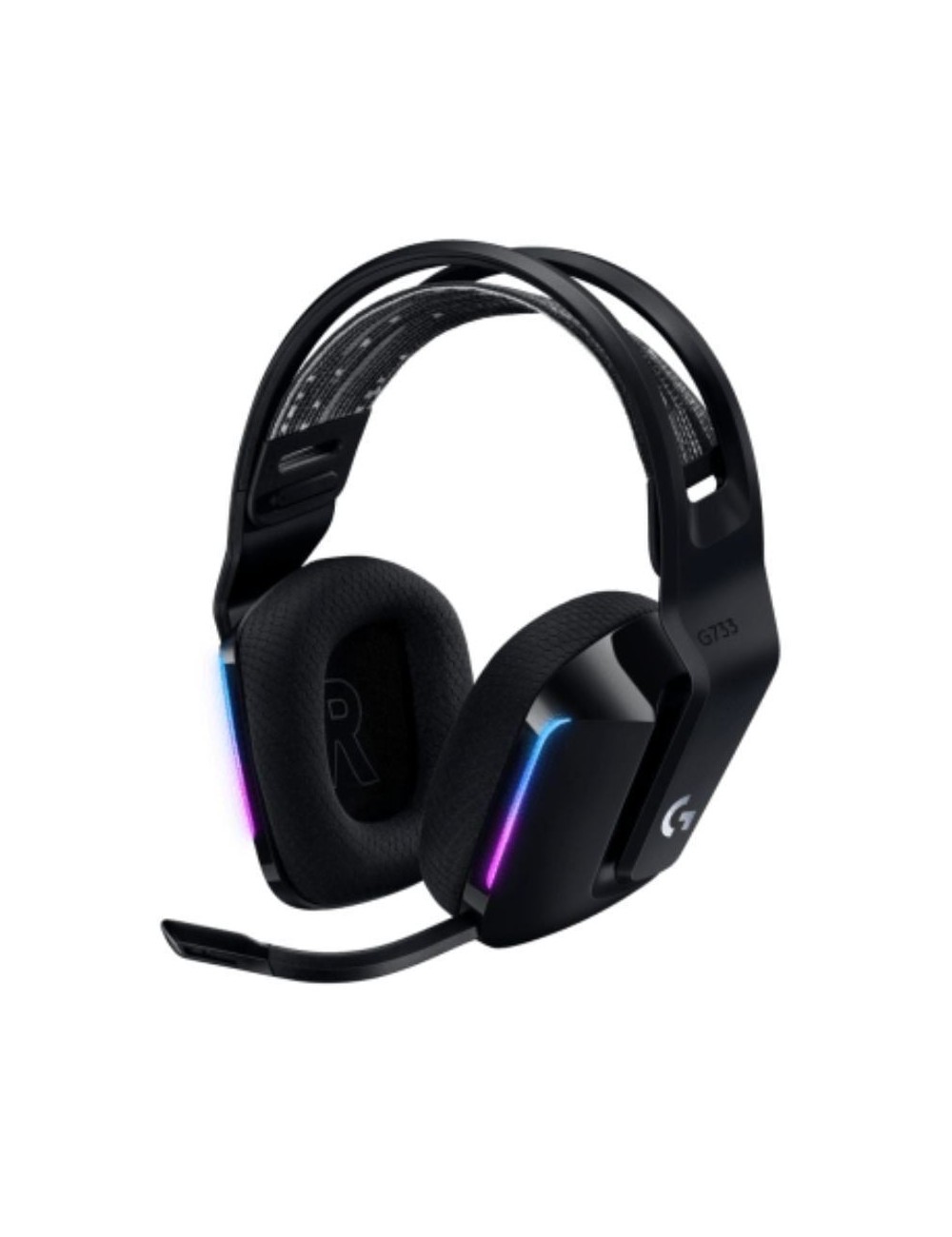 Auriculares Gaming Inalámbricos con Micrófono Logitech G733/ Negros