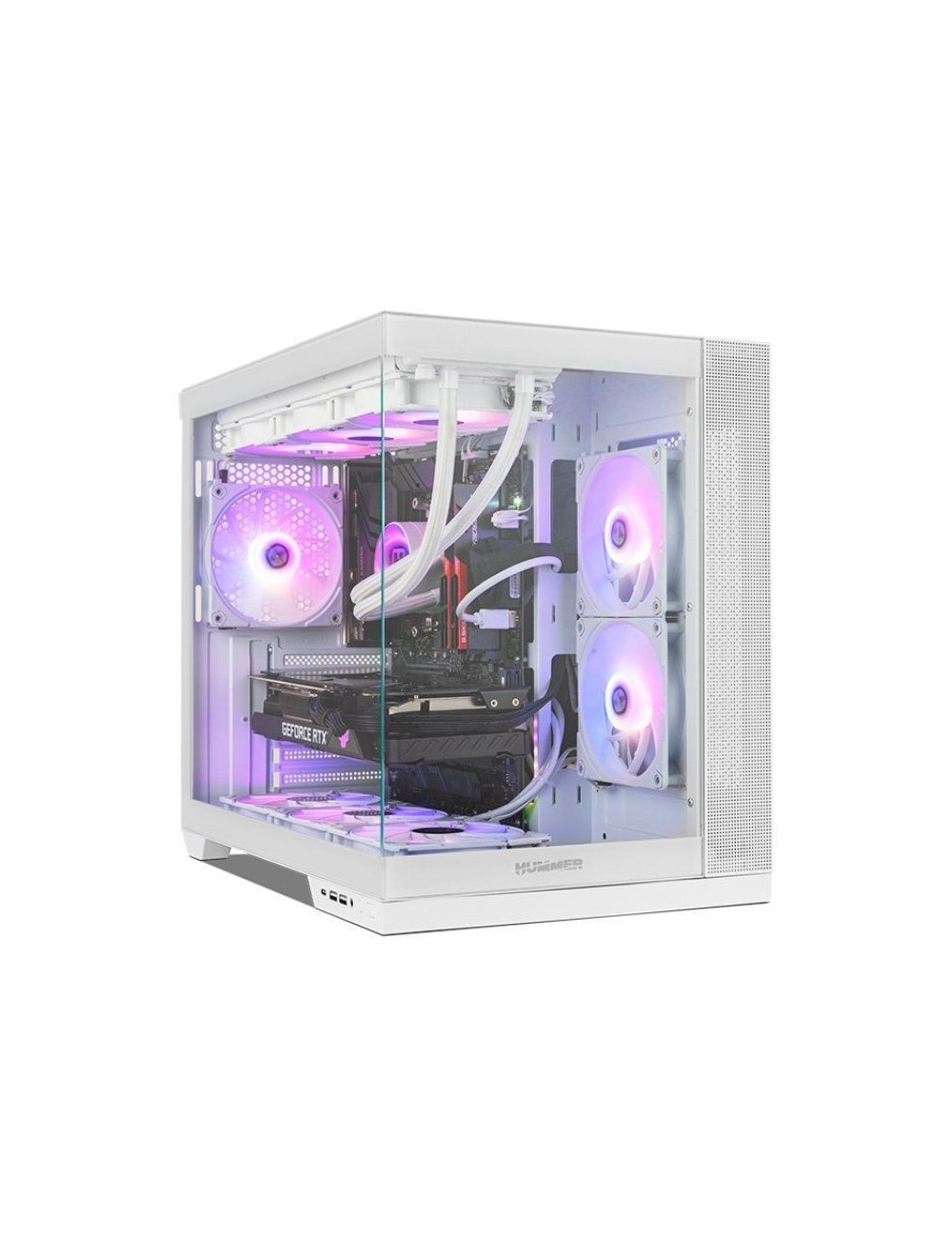 Caja Gaming Semitorre Nox Hummer Astra Neo/ Blanca