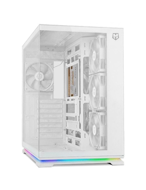 Caja Gaming Semitorre Nox Hummer Galaxy/ Blanca