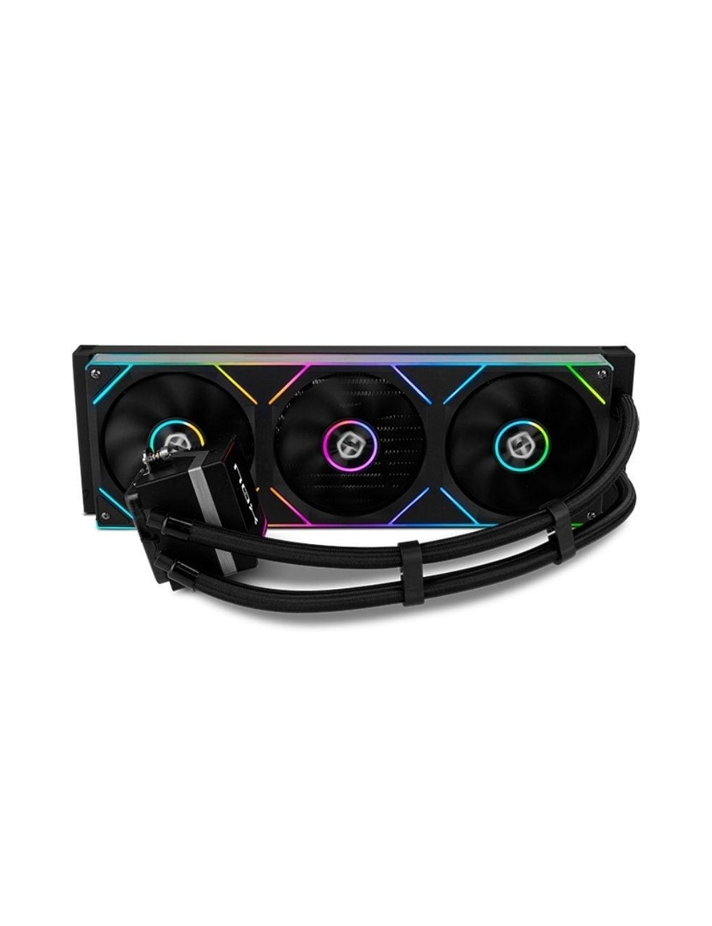 Sistema de Refrigeración Líquida Nox M-360 LCD/ Negro