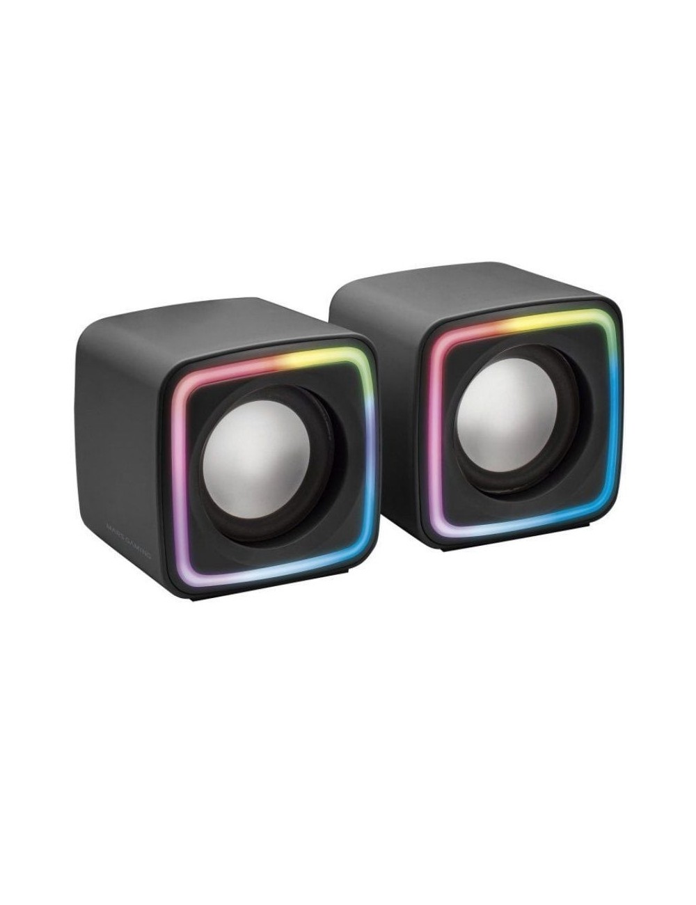 Altavoces Mars Gaming MSCUBE/ 8W/ 2.0/ Negros