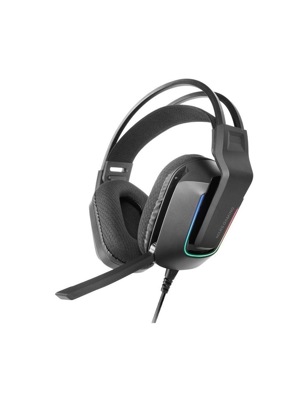 Auriculares Gaming con Micrófono Mars Gaming MH-Strike/ Jack 3.5/ USB/ Negros