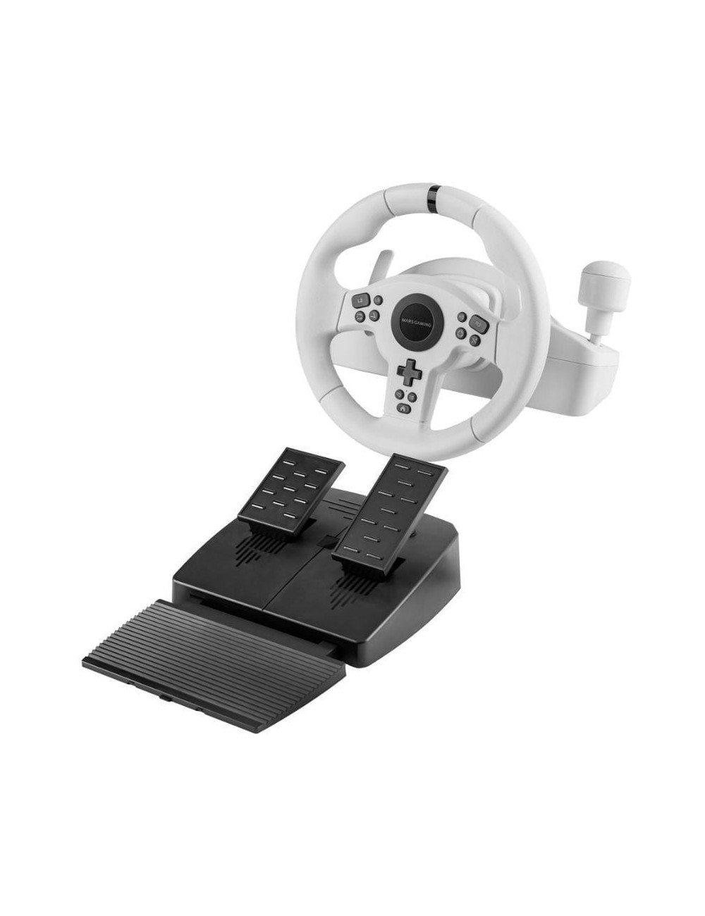 Volante con Pedales y Cambio de Marchas Manual Mars Gaming MWH-RSXONE