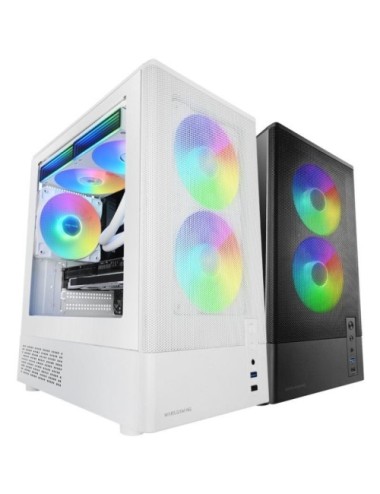 Caja Gaming Minitorre Mars Gaming MC-ONYX/ Blanca