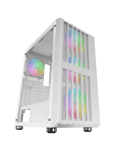 Caja Gaming Semitorre Mars Gaming MC-VAULT/ Blanca
