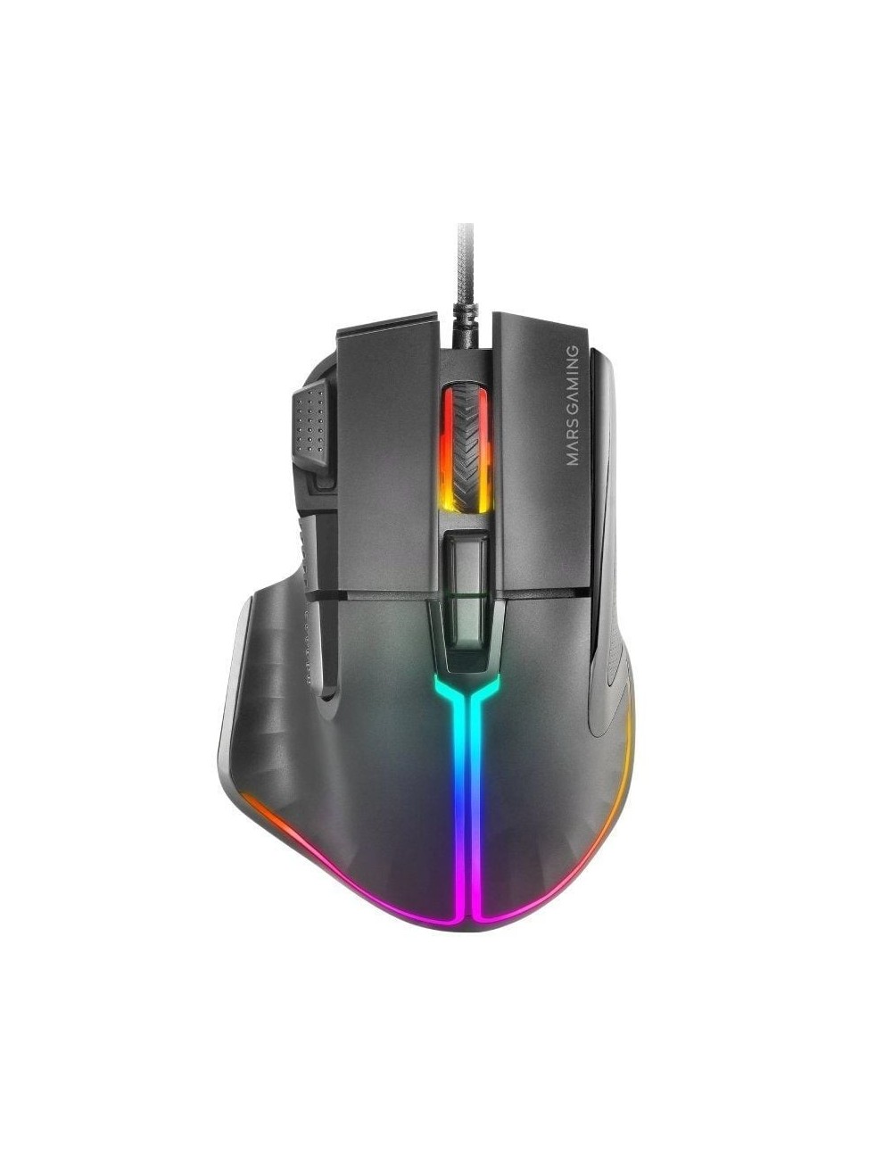 Ratón Gaming Mars Gaming MM-XT/ Hasta 12800 DPI