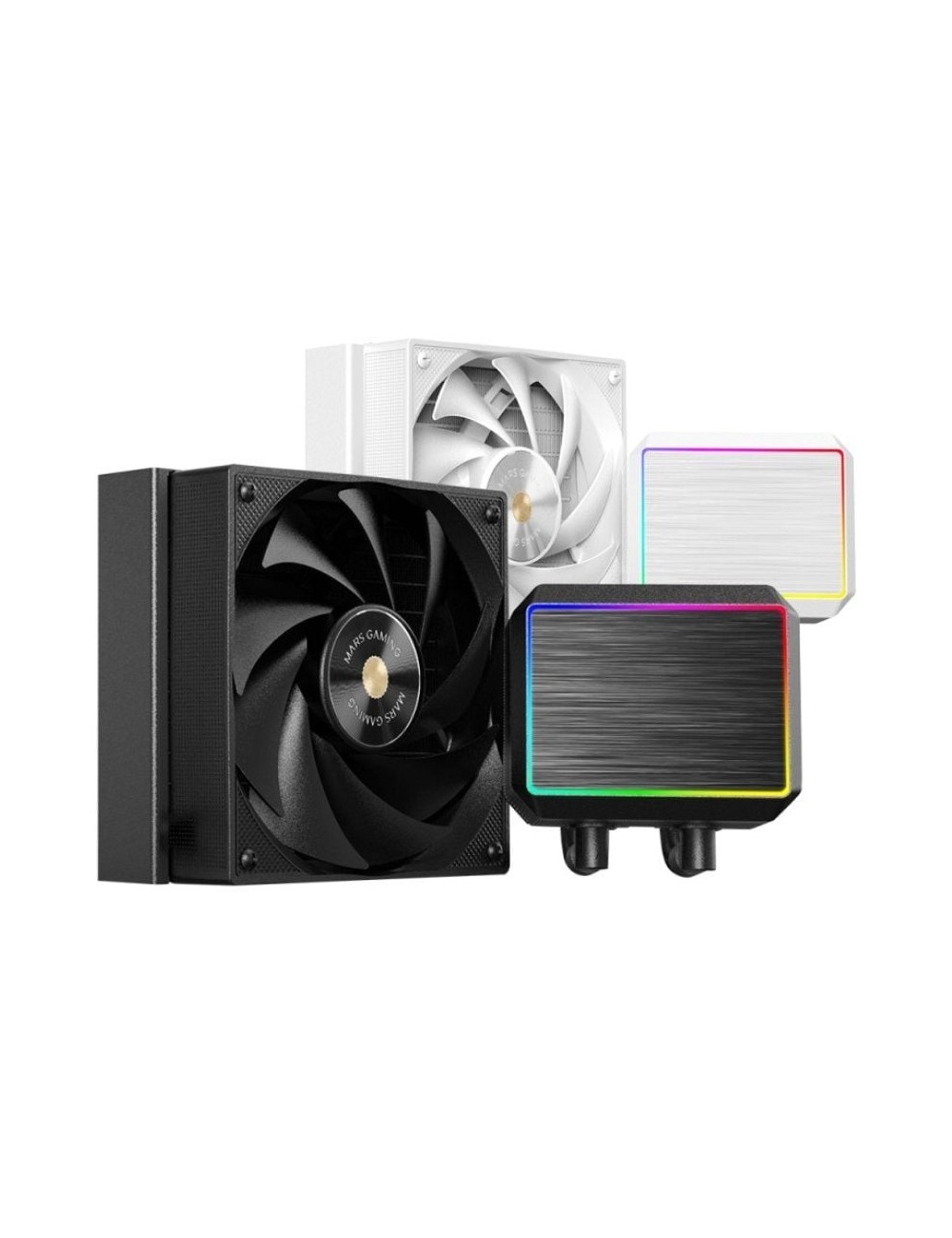 Sistema de Refrigeración Líquida Mars Gaming ML-PROII120/ Negro
