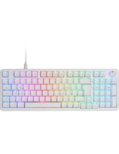 Teclado Gaming Mecánico Mars Gaming MKPROBES/ Switch Azul/ Blanco