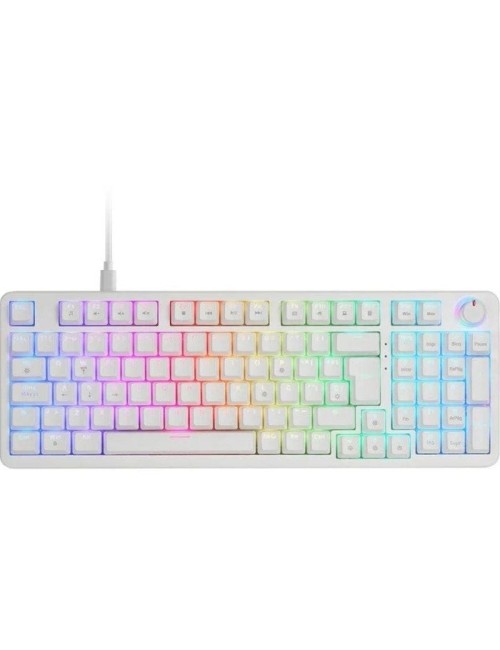 Teclado Gaming Mecánico Mars Gaming MKPROBES/ Switch Azul/ Blanco