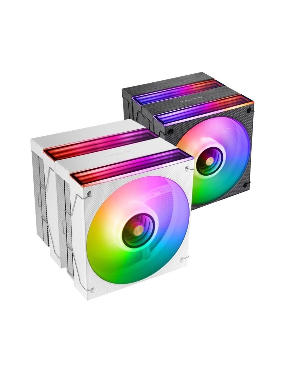 Ventilador con Disipador Mars Gaming MCPU-X26/ 12cm/ Blanco