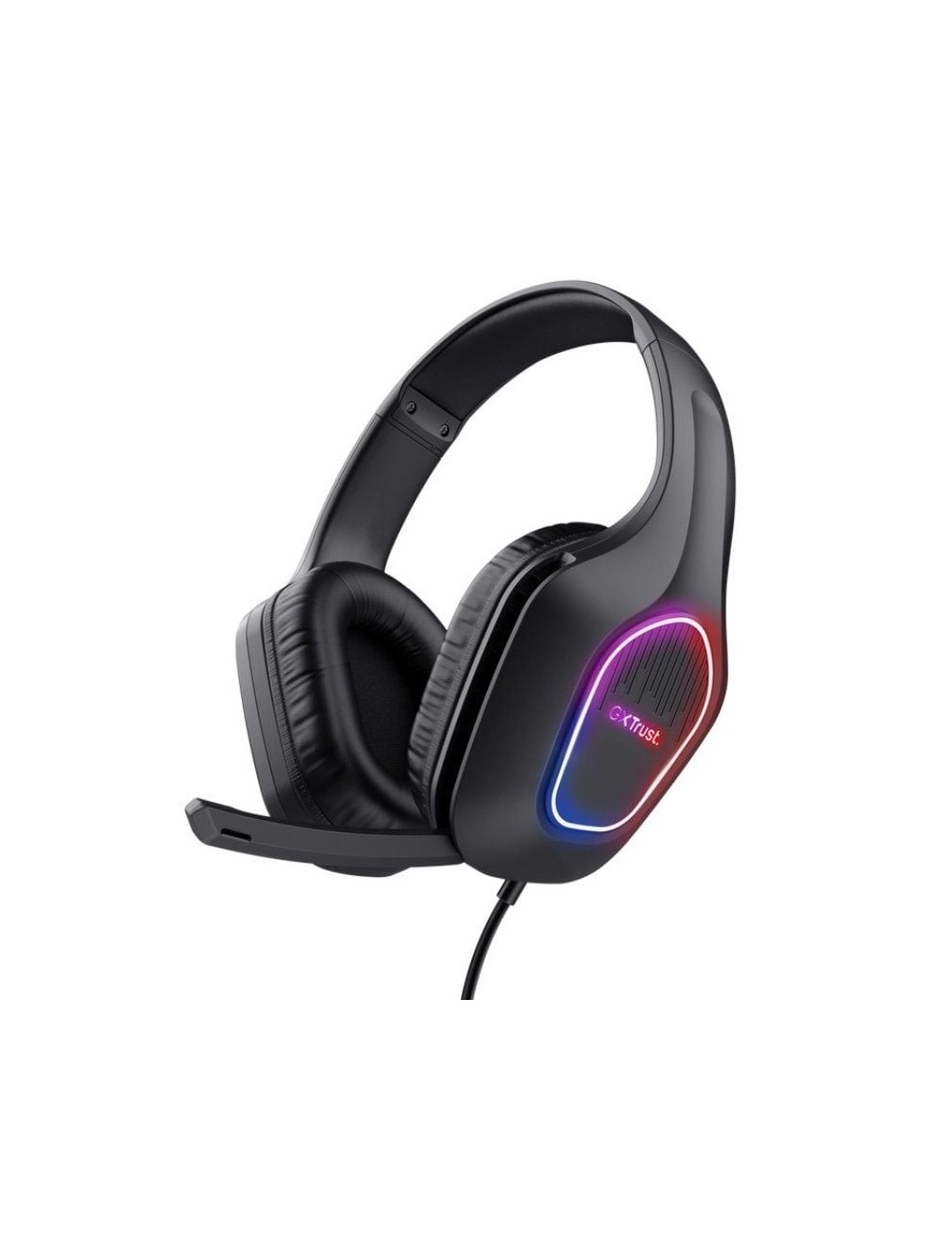 Auriculares Gaming con Micrófono Trust Gaming GXT 416 Zirox/ Jack 3.5/USB Negros