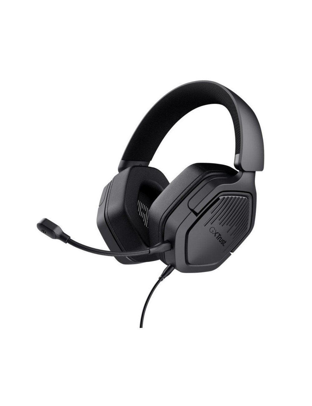 Auriculares Gaming con Micrófono Trust Gaming GXT 492 Carus/ Jack 3.5/ Negros