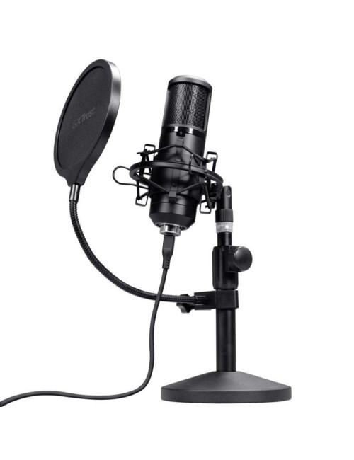 Micrófono Gaming Trust Gaming GXT 269 Emita II 25769/ USB/ Negro