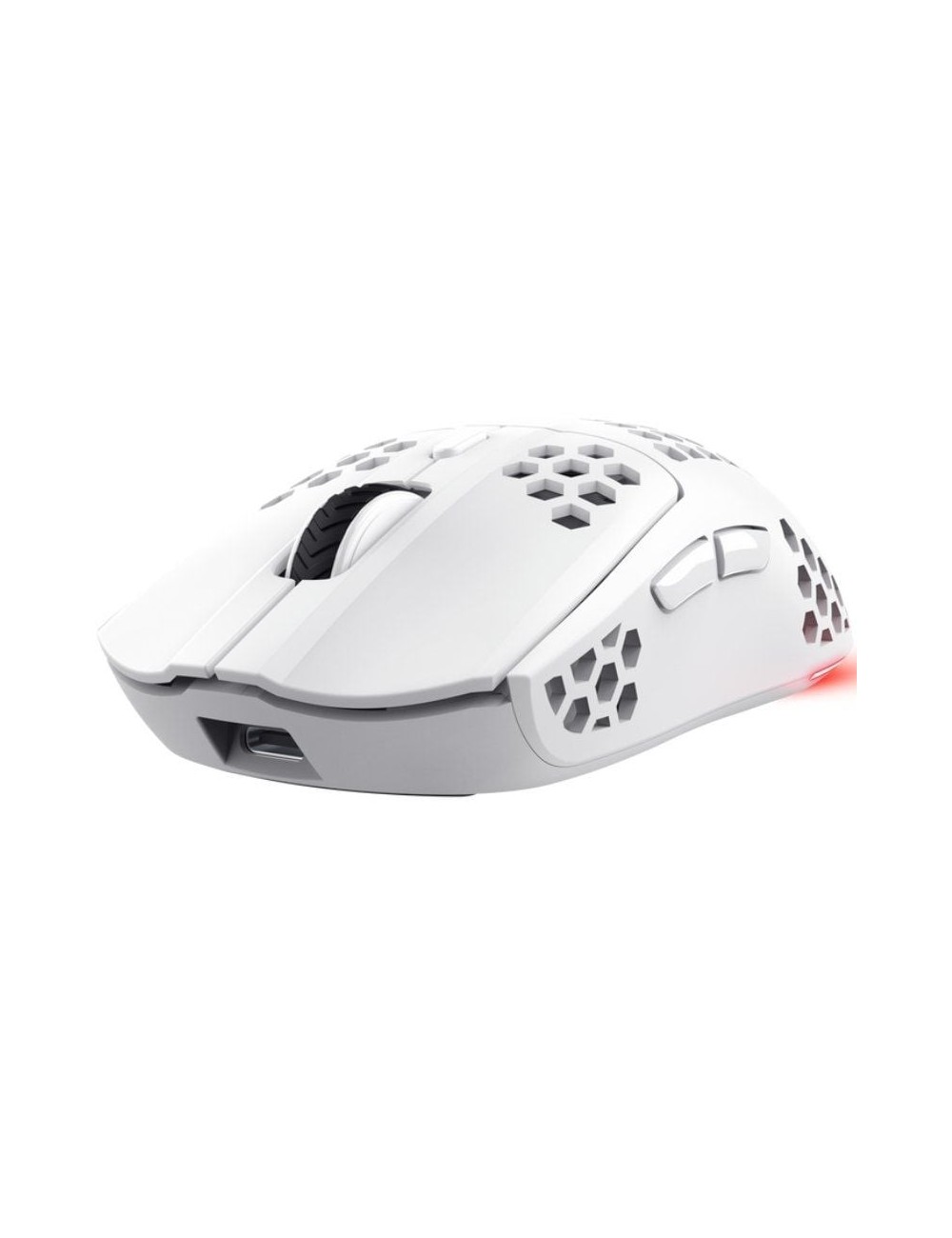 Ratón Gaming Inalámbrico Trust Gaming GXT 929 Helox/ Batería recargable/ Hasta 4800 DPI/ Blanco