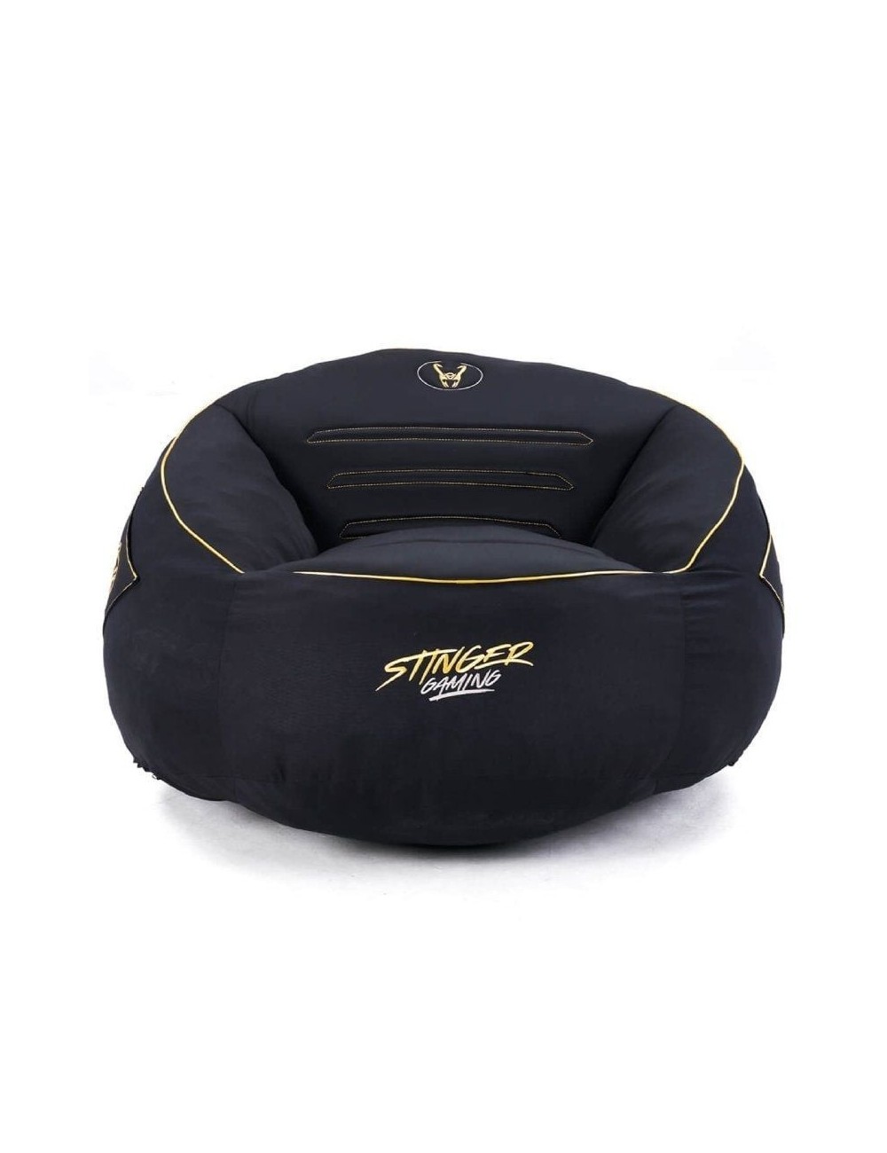 Puff Woxter Stinger Gaming/ con relleno/ Negro y Dorado