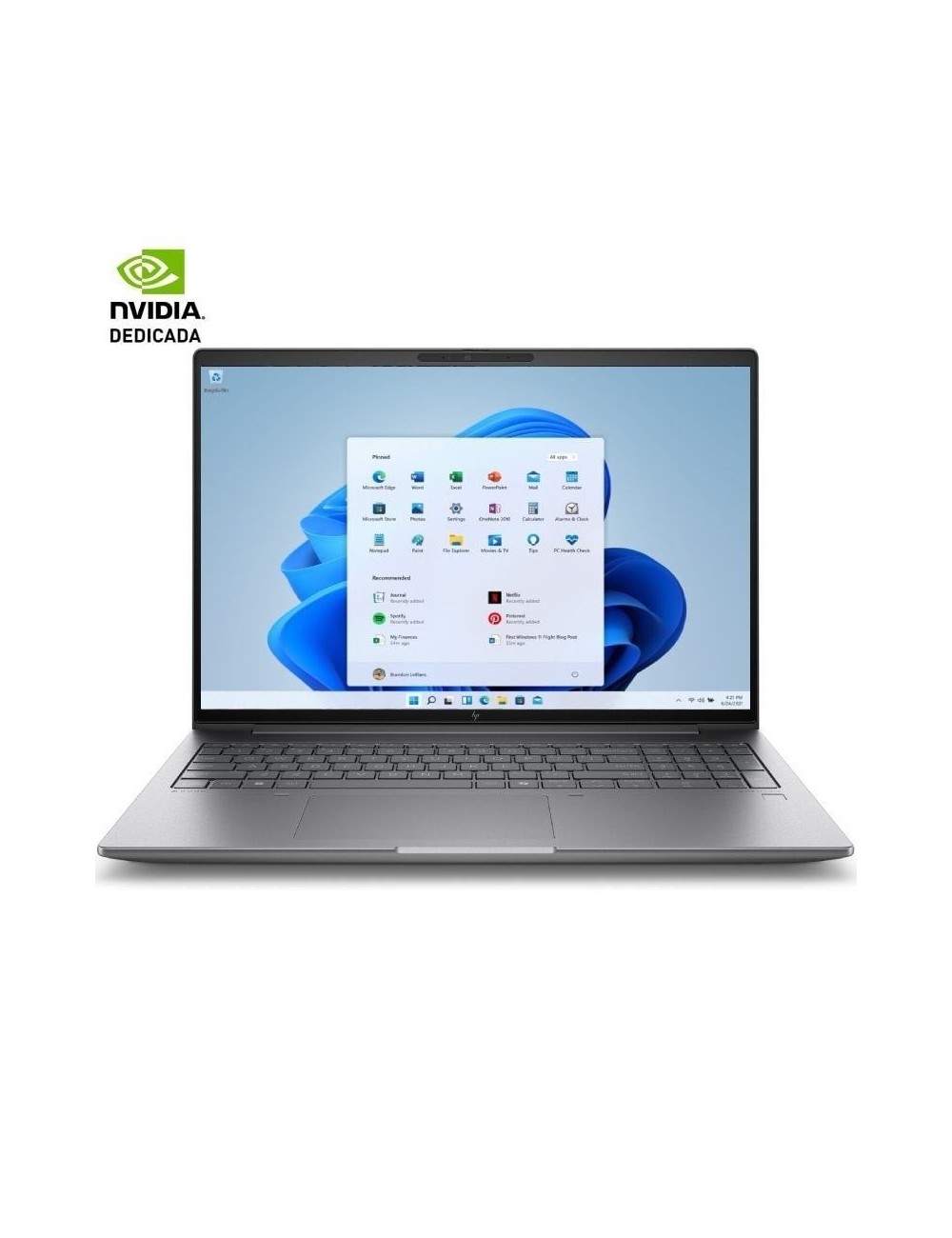 Portátil Workstation HP ZBook Power G11 A3ZC1ET Ryzen 9 PRO 8945HS 32GB/ 1TB SSD/ RTX 2000 Ada/ 16'/ Win11 Pro