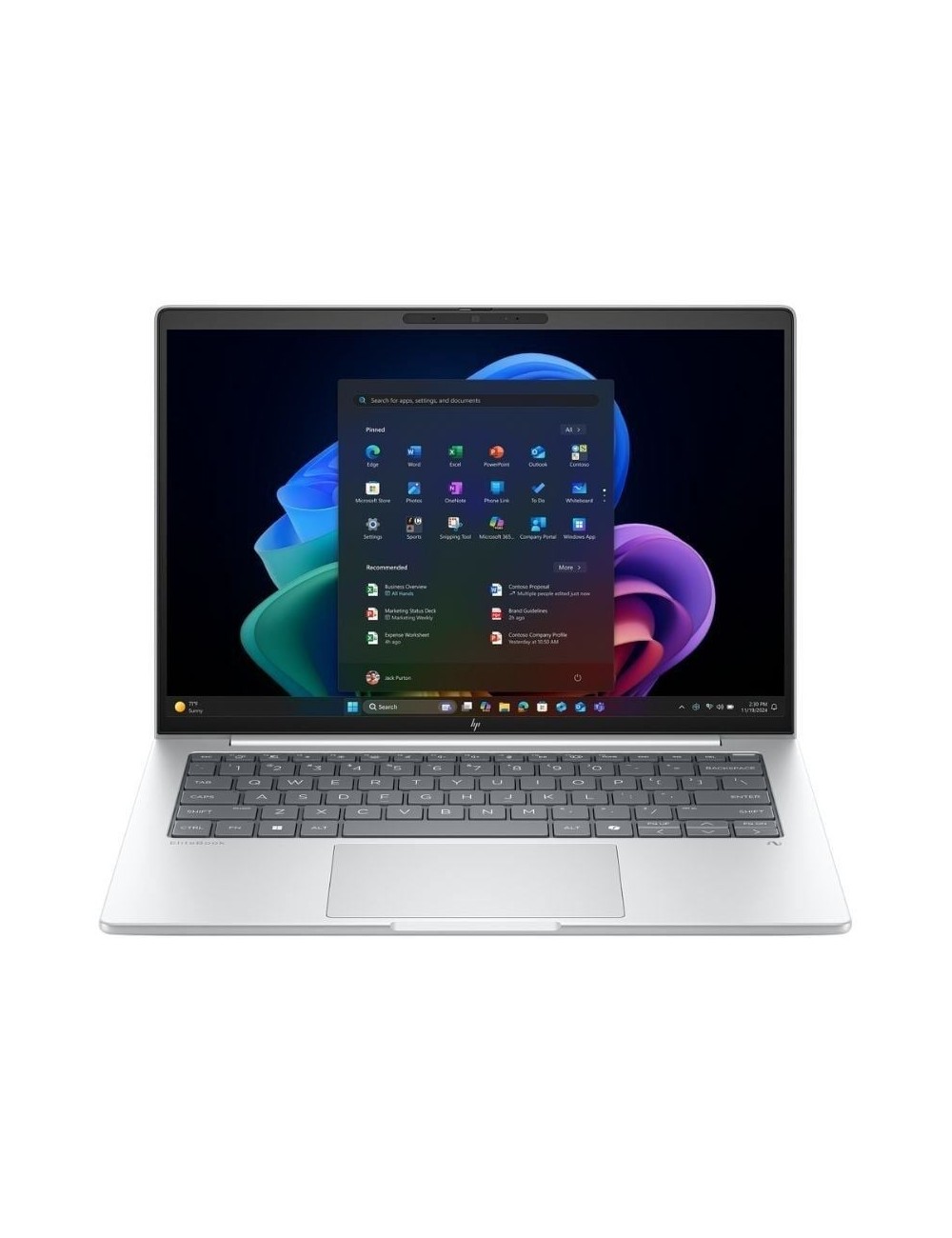 Portátil HP EliteBook 8 G1i AD2Z4ET Intel Core Ultra 5-228V/ 32GB/ 512GB SSD/ 16'/ Win11 Pro