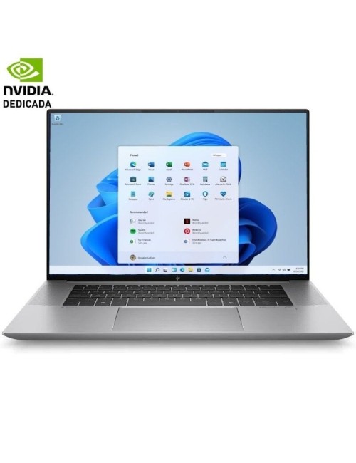 Portátil Workstation HP ZBook Studio G11 98L30ET Intel Core Ultra 9-185H/ 32GB/ 1TB SSD/ RTX 3000 Ada/ 16'/ Win11 Pro