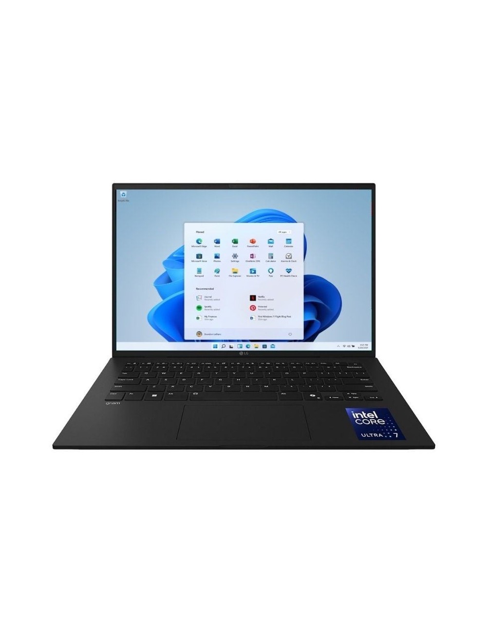 Portátil LG Gram 14Z90T-G.AD88B Intel Core Ultra 7-255H/ 32GB/ 1TB SSD/ 14'/ Win11