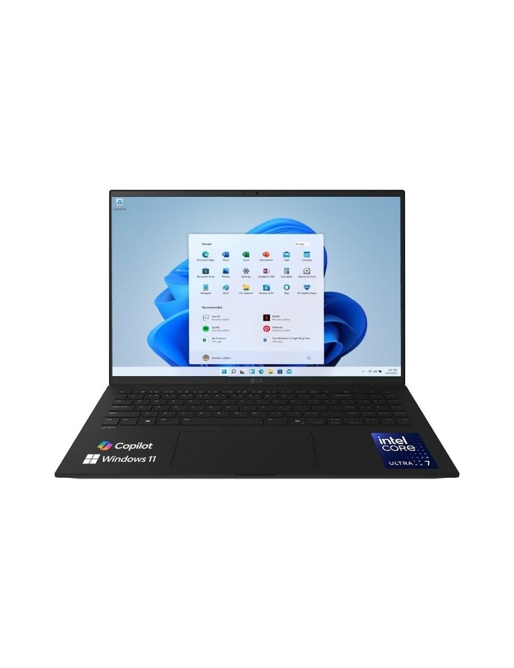 Portátil LG Gram 16Z90T-G.AD88B Intel Core Ultra 7-255H/ 32GB/ 1TB SSD/ 16'/ Win11