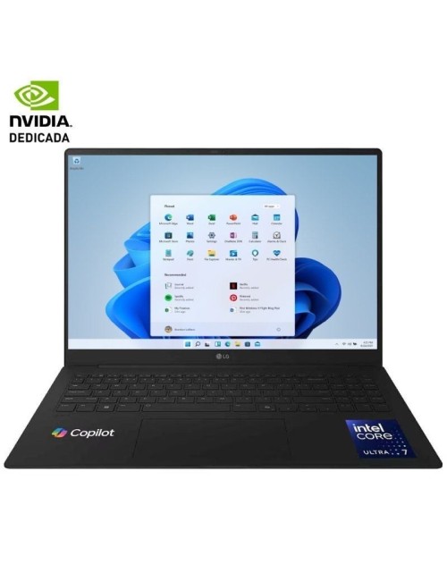 Portátil LG Gram Pro 16Z90TR-E.AD88B Intel Core Ultra 7-255H/ 32GB/ 1TB SSD/ GeForce RTX 5050/ 16'/ Win11