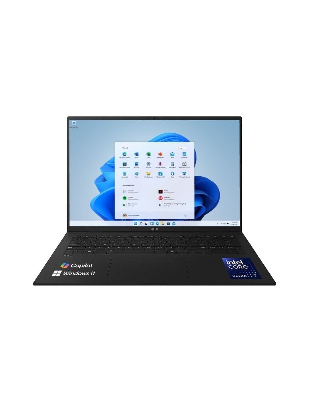 Portátil LG Gram 17Z90T-G.AD88B Intel Core Ultra 7-255H/ 32GB/ 1TB SSD/ 17.3'/ Win11