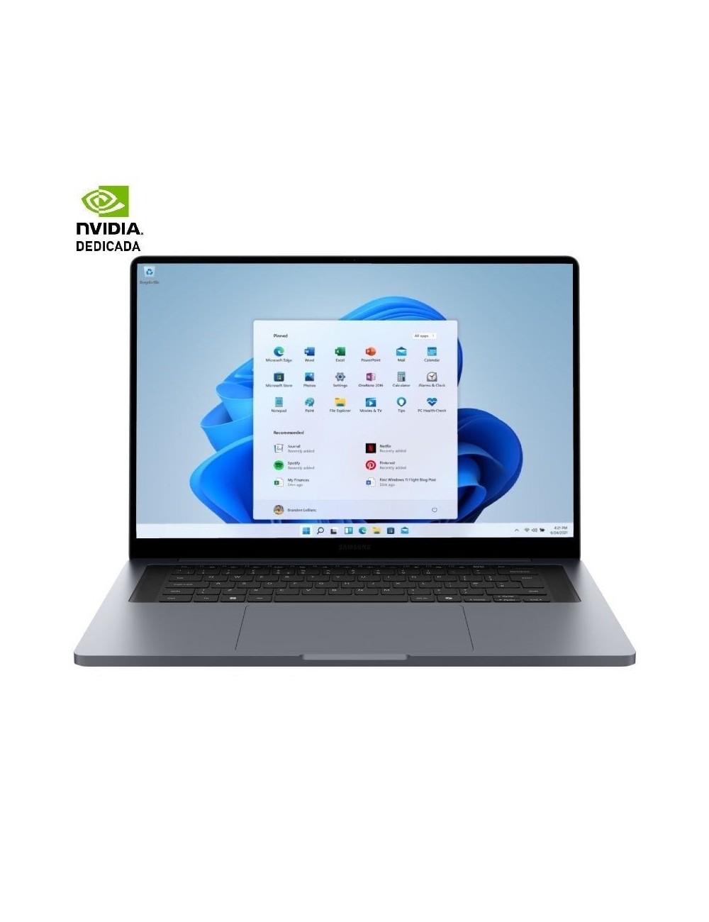 Portátil Gaming Samsung Galaxy Book6 Ultra Intel Core Ultra 7-356H/ 32GB/ 1TB SSD/ GeForce RTX 5060/ 16' Táctil/ Win11 Pro