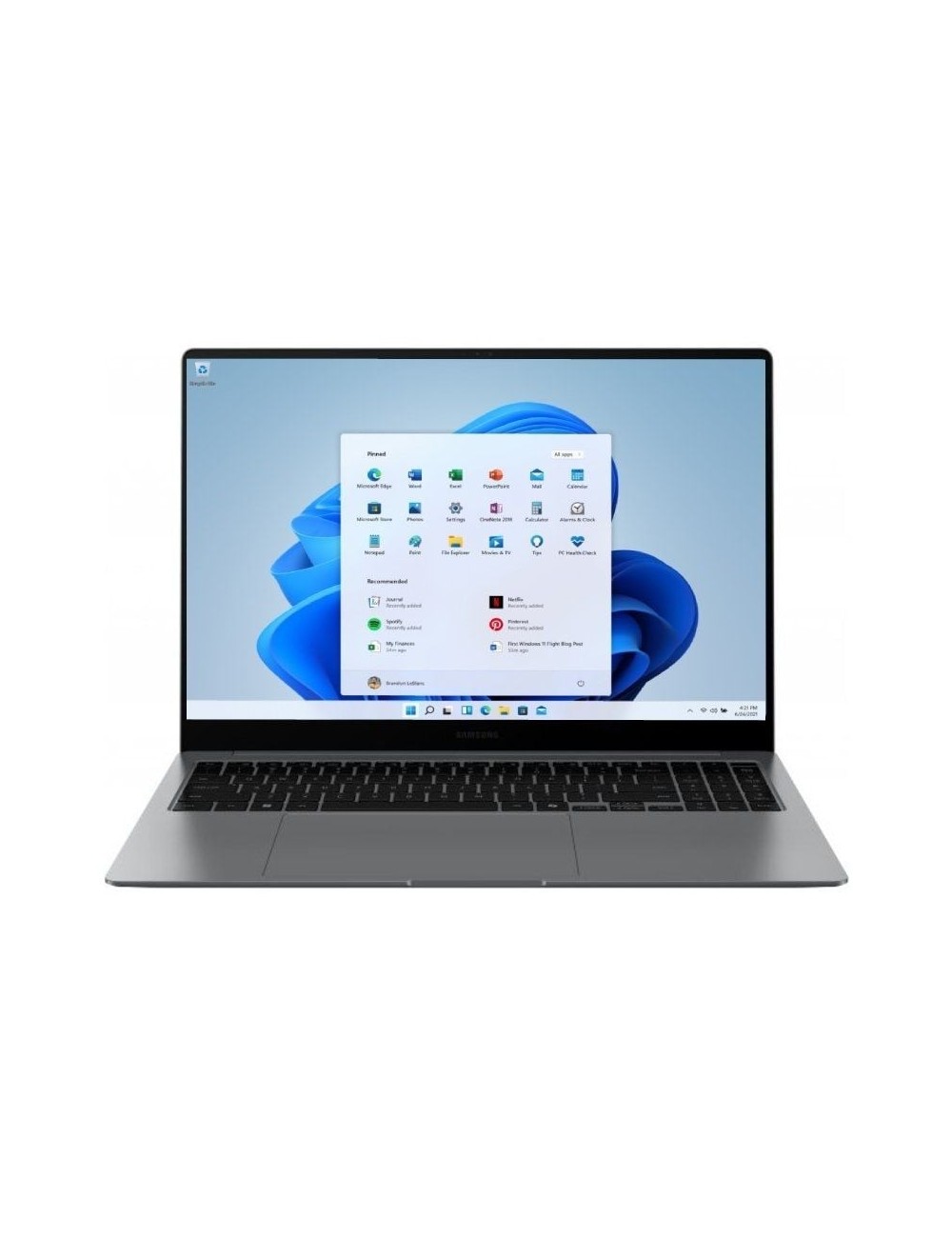 Portátil Samsung Galaxy Book5 Pro Intel Core Ultra 7-258V/ 32GB/ 512 SSD/ 16' Táctil/ Win11 Pro