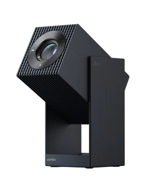 Proyector Portátil Wanbo Cube 2 Pro/ 500 Lúmenes/ Full HD/ HDMI/ WiFi/ Azul Oscuro