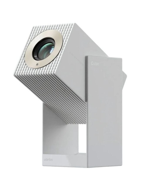 Proyector Portátil Wanbo Cube 2 Pro/ 500 Lúmenes/ Full HD/ HDMI/ WiFi/ Blanco