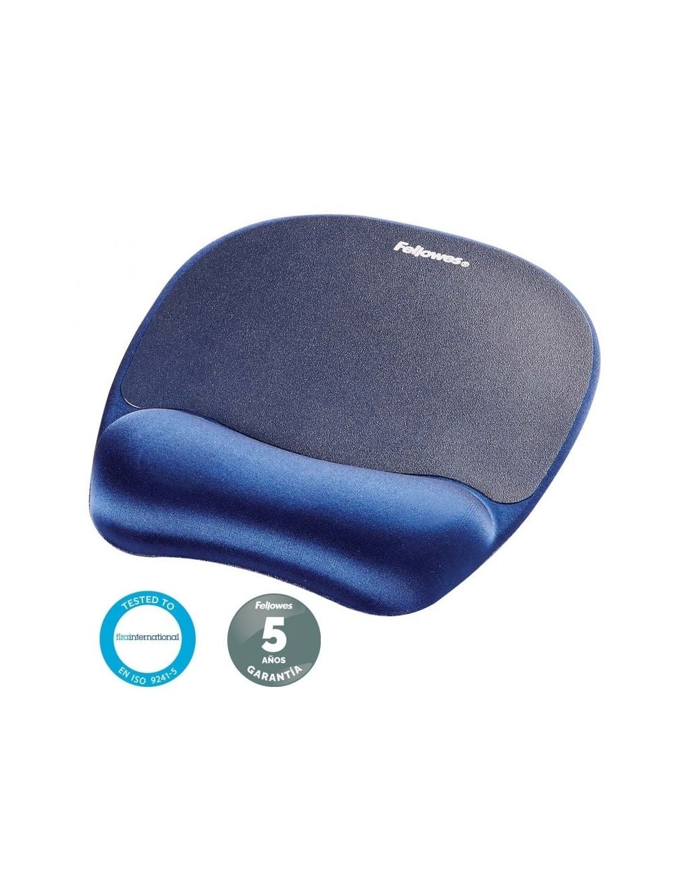 Alfombrilla Ergonómica Fellowes 9172801/ 20 x 196 x 230mm/ Azul