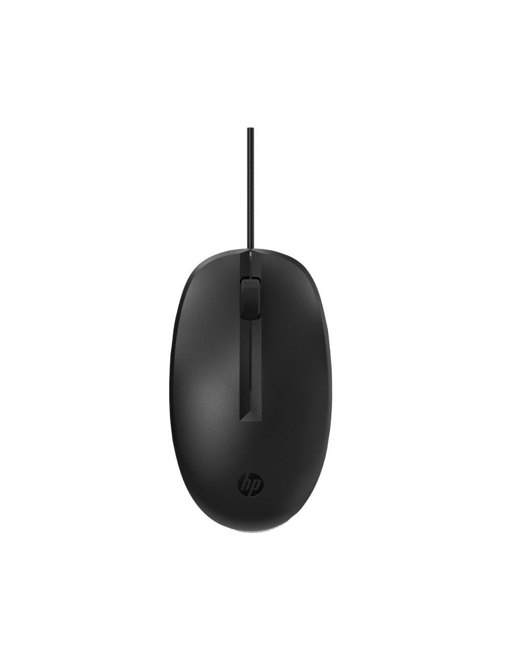 Ratón HP 128/ Hasta 1200 DPI/ Negro