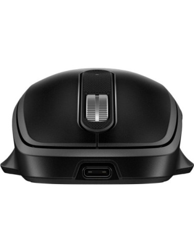 Ratón Inalámbrico HP 515/ Batería Recargable/ Hasta 4000 DPI/ Negro