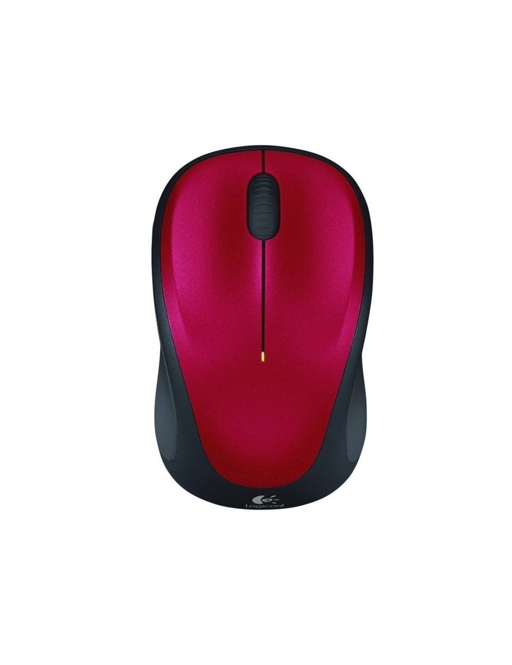 Ratón Inalámbrico Logitech M235/ Hasta 1000 DPI/ Rojo