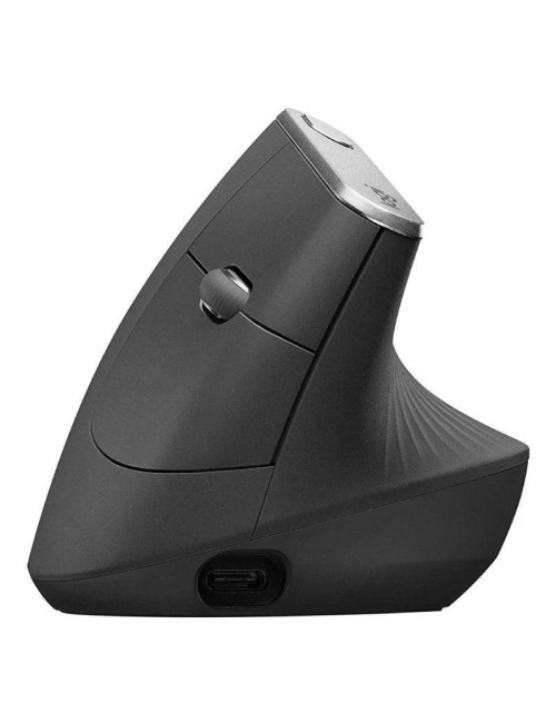 Ratón Vertical Inalámbrico Logitech Vertical MX/ Batería recargable/ Hasta 4000 DPI