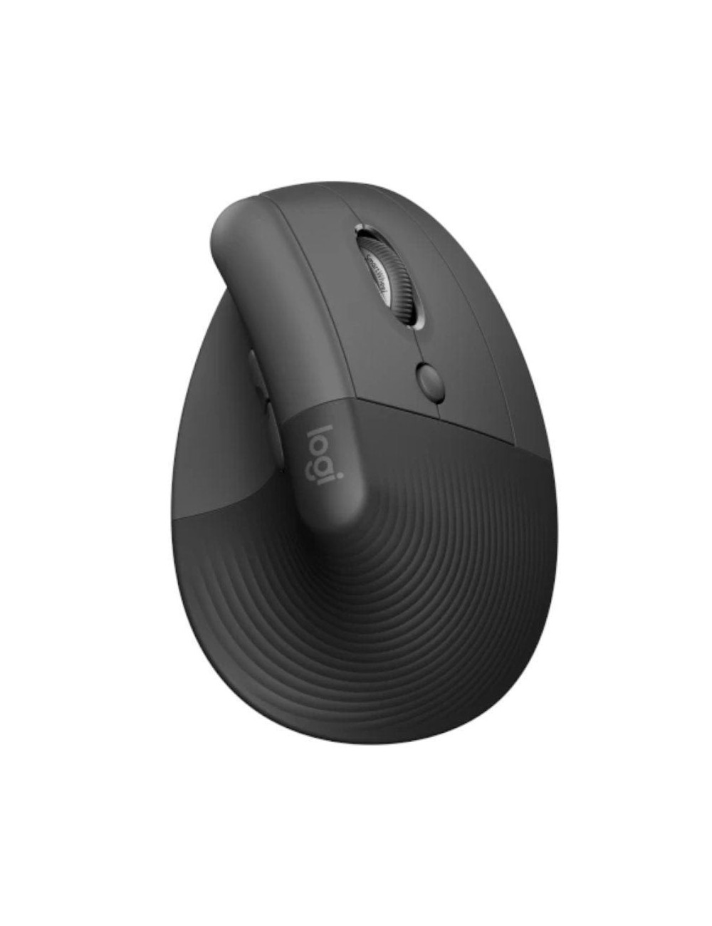 Ratón Vertical Inalámbrico Logitech Lift Vertical Ergonomic Mouse Business/ Hasta 4000 DPI/ Grafito