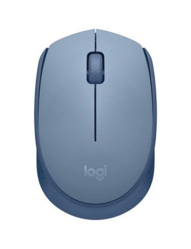 Ratón Inalámbrico Logitech M171/ Hasta 1000 DPI/ Gris Azulado