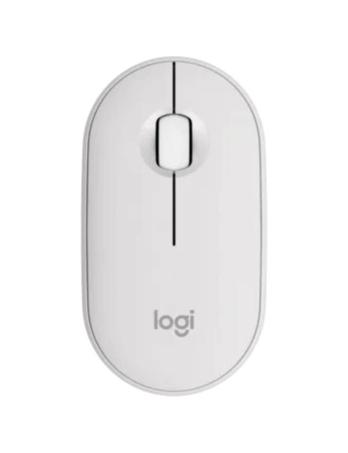 Ratón Inalámbrico Logitech Pebble 2 M350S/ Hasta 1000 DPI/ Blanco