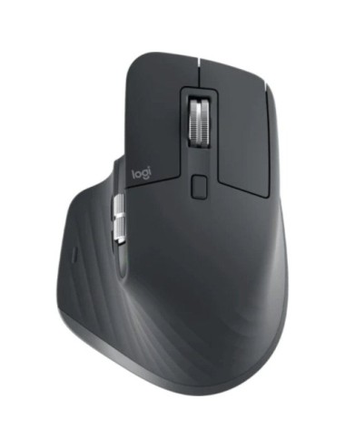 Ratón Ergonómico Inalámbrico Logitech MX Master 3S For Business/ Batería recargable/ Hasta 8000 DPI/ Grafito