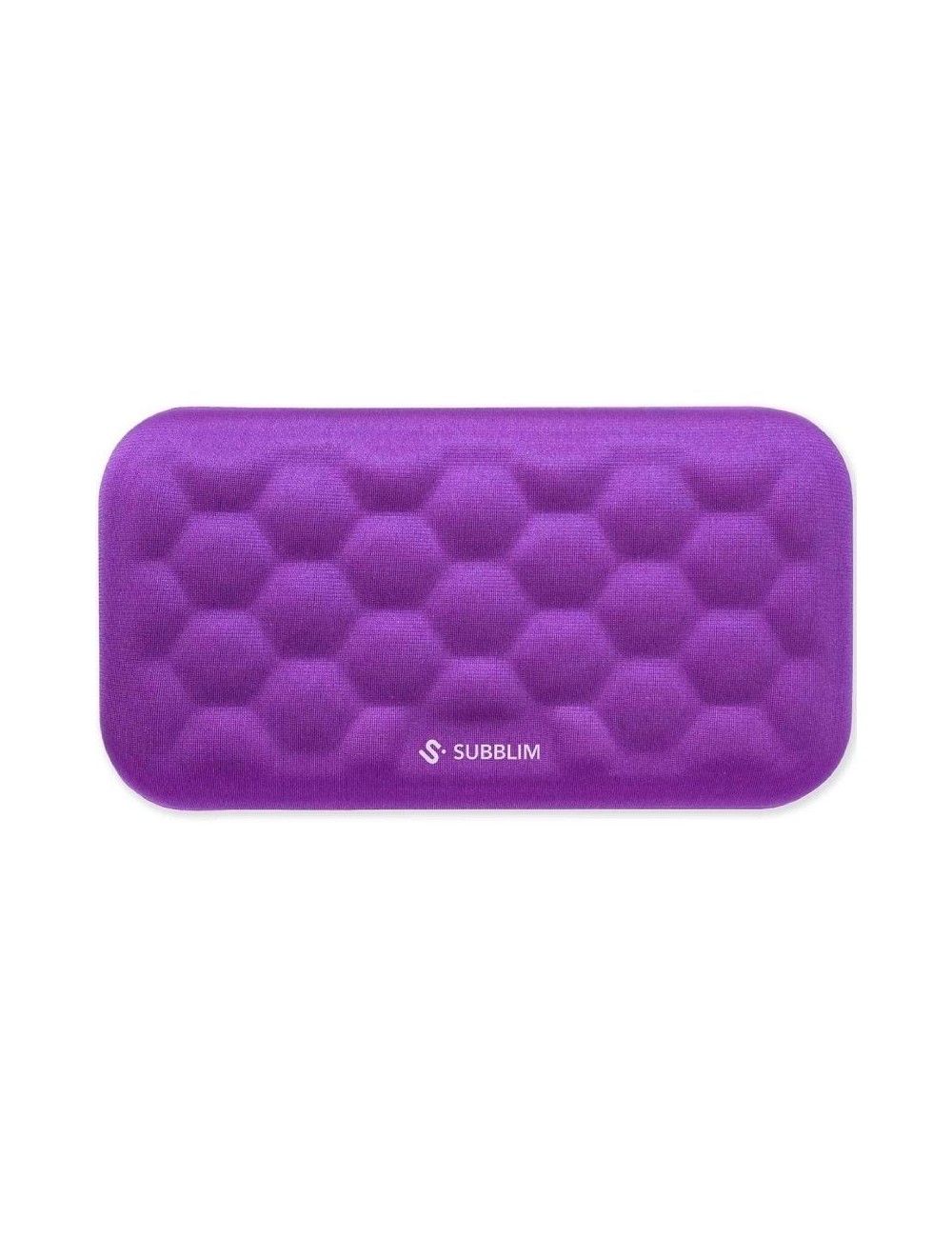 Reposamuñecas Subblim Ergo AirPadding/ Púrpura