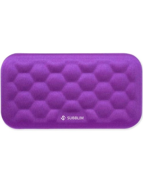 Reposamuñecas Subblim Ergo AirPadding/ Púrpura
