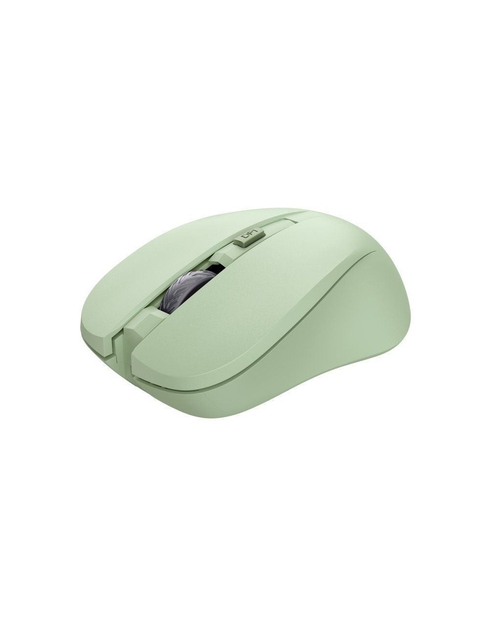 Ratón Inalámbrico Trust Mydo Silent Wireless/ Hasta 1800 DPI/ Verde
