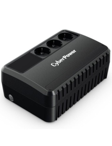SAI Línea Interactiva Cyberpower BU650EG/ 650VA-360W/ 3 Salidas/ Formato Bloque
