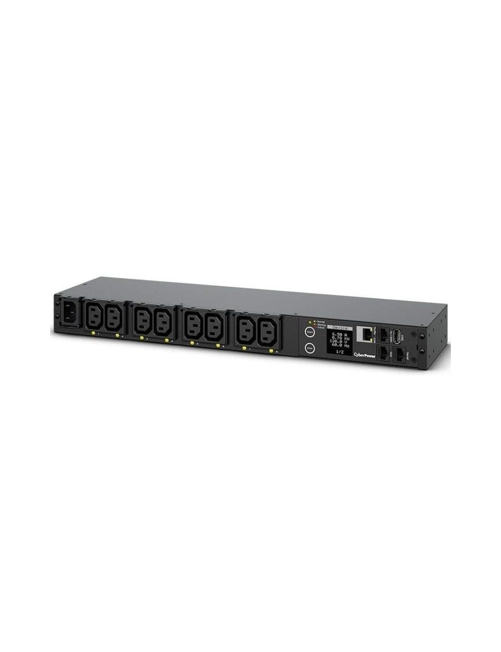 Unidad de Distribución para Alimentación Cyberpower PDU41004/ 16A/ 8x IEC C13/ Formato RACK 1U
